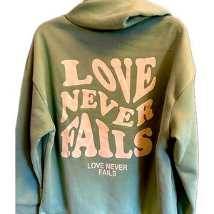 Love Never Fails Hoodie